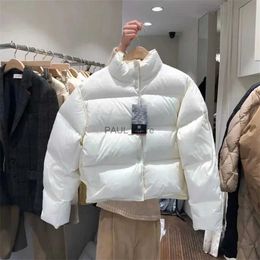 Parkas femme Veste femme Parkas d'hiver épaissir coton rembourré vestes manteaux ample bouffant Parkas surdimensionné vêtements d'extérieur Casacos De Inverno FemininoL231215