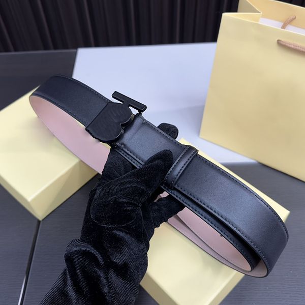 Cinturones de moda para mujer, hebilla de aguja de Metal con letras silenciosas, ropa informal para hombre combinada con cinturón de diseñador personalizado