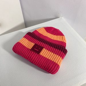 Gorro de diseño de color caramelo a la moda para mujer, gorro de viaje para vacaciones al aire libre para hombre, gorro cálido para otoño e invierno