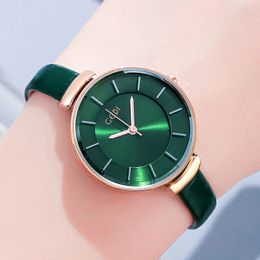 Montre à quartz étanche pour femmes, mode décontractée, légère, luxueuse, simple, grand cadran, haute apparence, ceinture horizontale à double couche