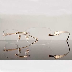 Lunettes de soleil de mode de mode pour femmes lunettes en métal carrées