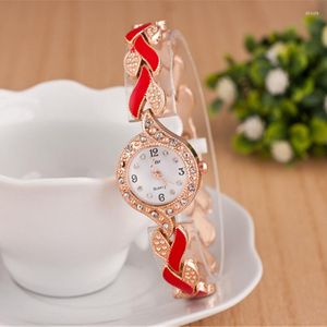 Damesmode designer horloge horloges van hoge kwaliteit Quartz-batterij Luxe uurwerk l stalen horloges