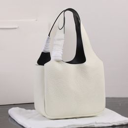 Sac à main mode femme grande capacité cuir de veau grain litchi fourre-tout panier à choux