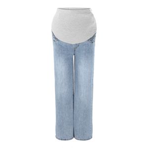 Modeloze elastische high taille Bellies Jeans voor zwangere leggings voor vrouwen voor vrouwen, bodysuit voor vrouwenhorts