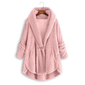 Femmes fourrure Faux élégant manteau femmes belle automne hiver chaud doux veste à glissière femme en peluche pardessus vêtements d'extérieur décontractés # J31