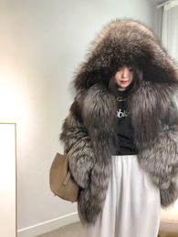 Pelliccia finta da donna Fangtai 2023 Cappotto naturale reale Donna Inverno caldo di lusso Plus Size Giubbotti Abbigliamento Gilet femminile 231128