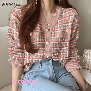 Femmes Fourrure Fausse Fourrure Cardigan Femmes 4 Couleurs Lâche Vintage Élégant Plaid Conception Harajuku Collège Printemps Loisirs Quotidien Popualr Élégant Femme Vacances 220826