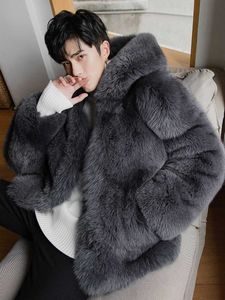 Femmes Fourrure Fausse Fourrure Hiver Style Classique Doux Chaud Manteau En Fausse Fourrure À Manches Longues Plus La Taille Designer Hommes Streetwear Vêtements Fluffy Veste 2022 Z67 HKD230727