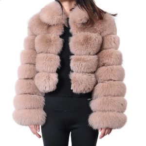 Vrouwen Bont Faux Maomaokong super winter vrouwen bontjas echte jas natuurlijke wasbeer Vrouwelijke kleding vest 231109