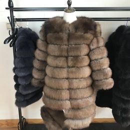 Manteau en fausse fourrure naturelle pour femme, manteau d'hiver véritable avec gilet pour fille, gilet pour femme, 231118