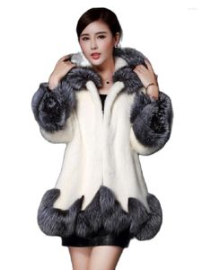 Hauts en fourrure pour femmes, automne hiver, classique, luxe, gilet de Protection contre le froid et la chaleur, Style décontracté, manteau doux