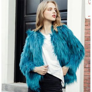 Damesbont zxryxgs Europese en Amerikaanse stijl imitatie jassen jassen 2023 temperament trend dameskleding mode