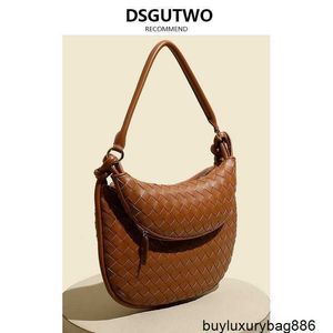 Sacs à bandoulière Gemelli pour femmes Sacs à main BottegaaVeneta Aj Mecica Bag Nouveau tissé Dumpling Bun Twin Bun Sac à main Premium Feel Cowhide Pet Backpack HBTD