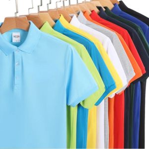 T-shirt de Golf à manches courtes pour femmes, Polo, mode décontractée, couleur unie, vêtements culturels pour hommes