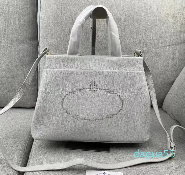 Bolso de mano para mujer de tela de vela alta Hobo, bolso de playa grande de lino a la moda, bolso cruzado de viaje de diseñador de lujo, bolso de cuero