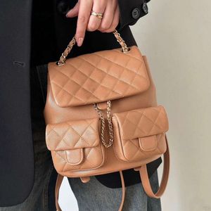 Dames handtassen Duma rugzak designer tas leer gewatteerde rugzak schoudertas maillard stijl vintage mini rugzak meisjes kikker G