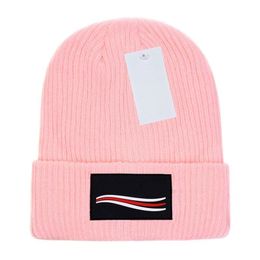 Dameshoed Knitting Solid Color Unisex Beanie Keep warme krimpende mode Nieuwe hiphop heren Winterhoeden Skullies Beanies