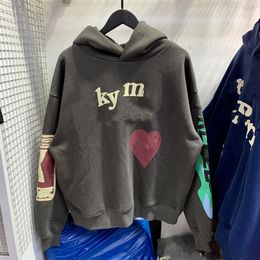 Dameshoodie met letterbedrukte High Street Hip Hop Hoodies Sweatshirt met capuchon mode klassieke stijl Topkwaliteit die bij elkaar past