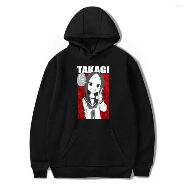 Sweat à capuche pour femmes, Anime Takagi San, Merch, Cool, décontracté, drôle, Streetwear, pulls, vêtements, nouvelle collection 2023