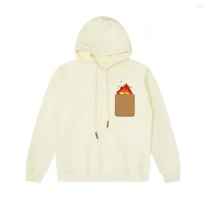 Sweats à capuche pour femmes 2023 Femmes Automne Hiver Poche Casual Lâche Dessin Animé Logo Pull Sweat Mignon Broderie Coton Hauts À Capuche