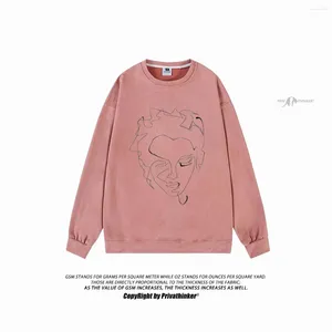 Sweat à capuche féminin Résumé Modèle de croquis Femmes Sweats sweats lâches