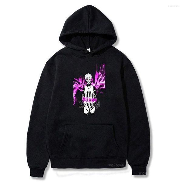 Sweats à capuche pour femmes Casual Hip Hop Anime Manteaux Blue Lock Ryuusei Shidou Hommes Femmes Pull Cool Y2k Manga Hiver Chaud Oversize Sweatshirts