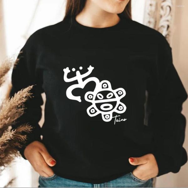 Sudaderas con capucha para mujer, sudadera bonita de rana Coqui, camisa Retro de Puerto Rico, Sudadera con capucha Taino, ropa de calle para mujer, suéter, ropa estética