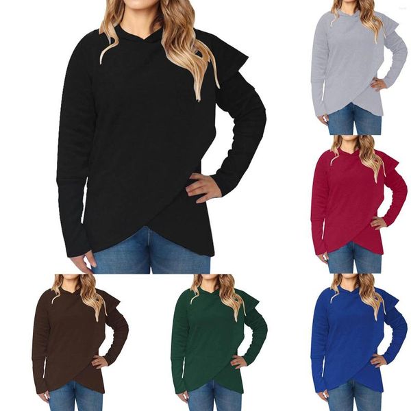 Sudaderas con capucha para mujer, vestido para mujer después de 50 años, suéter de manga larga, sudadera con capucha superior de otoño