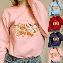 Dameshoodies Mode Casual Warm Sweatshirt Lange mouw O Sexy Kanten overhemd Opgedirkte shirts voor dames