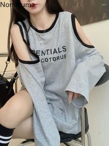 Vrouwen Hoodies Mode Sweatshirts Vrouwen 2023 Ropa Mujer Lange Mouw Off Schouder Oversized Tops Brief Casual Y2k Kleding Voor Tieners
