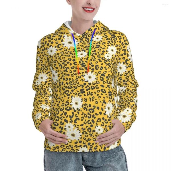 HOMBRES HOPÍA FUSIÓN FLORAL LEOPARD Design ALTERA WINTER Winter White Flower Woodie Mujer de moda