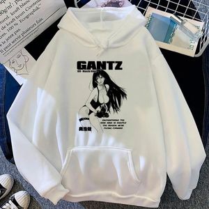 Dameshoodies Gantz Vrouwen Zweet Y2k Esthetische Kawaii Harajuku Shirt Met Capuchon Sweatshirts Vrouwelijke Vintage Trainingspak