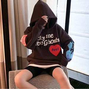 Sweats à capuche pour femmes Graffiti Print Pull Gothique Y2k Sweat à capuche pour femme Années 90 Vintage Manteau à manches longues E-harajuku Hip Hop Style grunge Sweetshirts