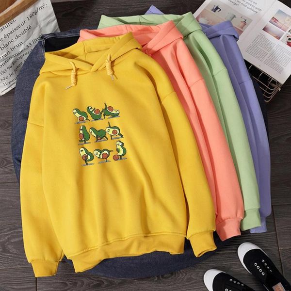 Sudaderas con capucha de mujer Harajuku Sudadera con capucha divertida para mujeres Ullzang lindo estilo coreano Otoño Invierno sudadera niñas Kawaii 90s