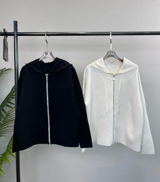 Sweats à capuche pour femmes Couet court laine de qualité haut de gamme 23 Soulagement du début de l'automne Small Cabille Cardigan