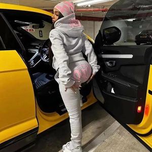 Sudaderas con capucha para mujer Ropa de estrella de Hip Hop Syna World Mujeres Synaworld Streetwear Celebridad Mismo estilo Pantalones Conjunto Hombres Tops Pantalones Sudaderas