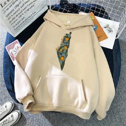 Sweats à capuche pour femmes Palestine Femmes Streetwear Vintage Survêtement Capuche Vêtements Esthétique