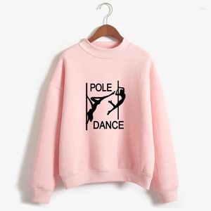 Women's Hoodies Pole Dance Girl grafische afdruk Women Lover cadeau Sweatshirts Femmes Lange mouw Lente herfsttoppen voor vrouw