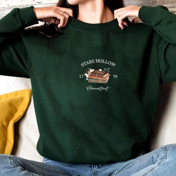 Sweats à capuche pour femmes Retro Stars Hollow Sweatshirt 1779 Sweat à capuche Gilmore Girls Shirt Fall Vibes Pull Unisexe Automne Chemises Luke's Diner