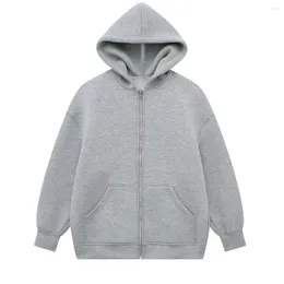 Felpa con cappuccio da donna Felpa con cappuccio caldo Cappotto Harajuku Zar con abbigliamento sportivo con cappuccio Oversize Sudadera Con Capucha Capispalla donna