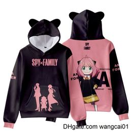 Sweats à capuche pour femmes Sweats à capuche pour enfants de 2 à 14 ans Spy x Family Anya Forger vêtements garçons filles sweat à capuche veste d'extérieur vêtements pour enfants 0407H23