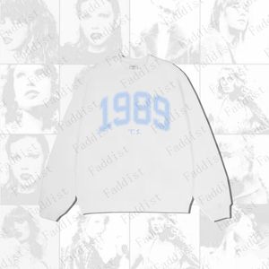 Dames Hoodies Sweatshirts 2023 1989 Heren Dames Katoenen Hoodie Rond Print Dezelfde Sweatshirt Met Lange Mouwen Kleding Unisex Street chic Oversize T-shirt 230817