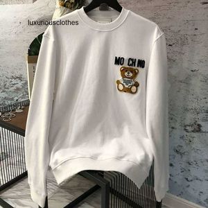 Sweats à capuche pour femmes Sweatshirts 2024 Italie Marques célèbres Femmes Designers Vêtements Marque Mode Coton Couples Tee Casual Été Hommes et vêtements Chemises longues Ours