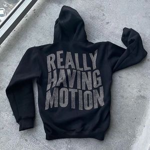 Sweats à capuche pour femmes Sweatshirts BIG PROMOTION 2023 traf rue européenne et américaine hommes femmes automne hiver Y2K manteau de sport sweat à capuche avec fermeture éclair 230826