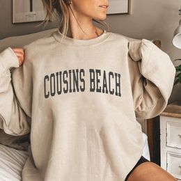 Sweats à capuche pour femmes Sweatshirts Cousins Beach Sweatshirt Été I Turned Pretty Unisexe Graphique Manches Longues Streetwear Pulls Casual Tops 230802