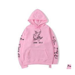 Sweats à capuche pour femmes Cry Baby Lil Peep Femmes Casual Pluvier Harajuku Mode Lilpeep Sweat Hip Hop Hommes Homme R.I.P Rapp Dhl3M