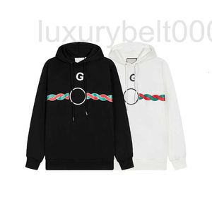 Dames hoodies sweatshirts ontwerper hoodie pullover cooded tops luxe katoenen jersey trui met dubbele g jumper print firenze 1921 hoody pull voor mannen lange j1yj