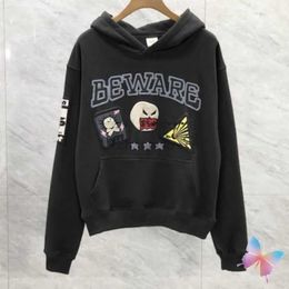 Sweats à capuche féminine Sweatshirts Fashion Hiphop Street Broken Planet Sweat à sweat surdimensionné Skull Fund Skull Star Fleece Swetshirts Loose Men Femmes BP Hoodys 240413