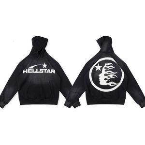 Sweats à capuche pour femmes Sweatshirts Hellstar Sweat à capuche Lettres Graffiti Imprimer Coton Hommes Lâche Casual Sweat à capuche Vêtements Streetwear 230826