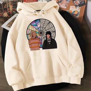 Vrouwen Hoodies Sweatshirts Ik Haat Alles Woensdag Addams Hoodie Y2k Esthetische Winter Anime Trainingspak Vrouwelijke Sweatshirts 230104
